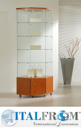 Angle affichage vitrine - angle,