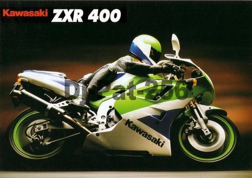 Brochure moto kawasaki - brochure, zxr