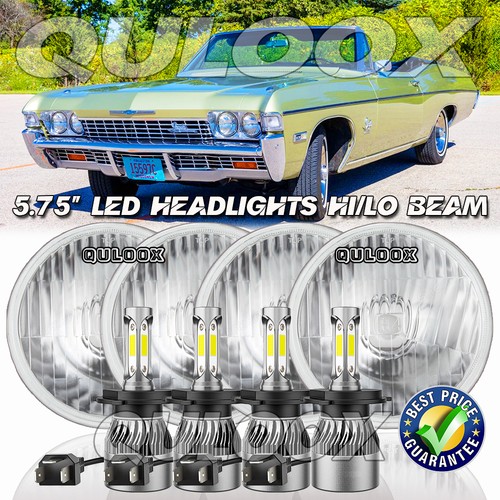 4pcs inch led - 5.75", headlights