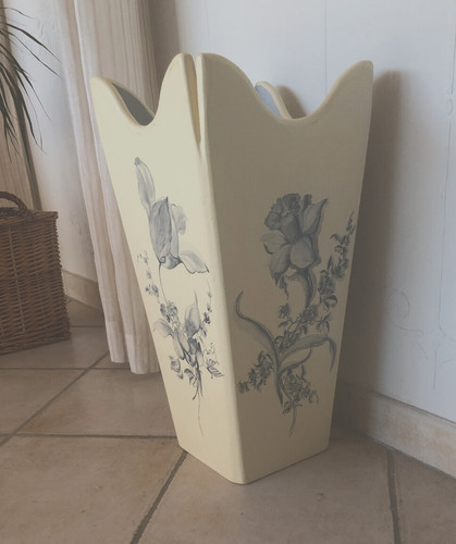 Porte parapluie bois peint - parapluie, en