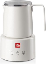 Neuf Mousseur Machine à Cappuccino Électrique Illy Milk Buse À Acier Inox Blanc