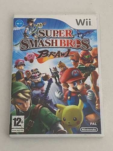 Jeu wii super smash bros - super,