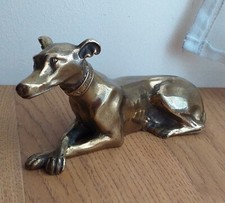 Lévrier en bronze