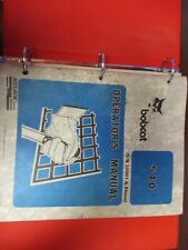 Bobcat 540 operator manual 543 service manual original