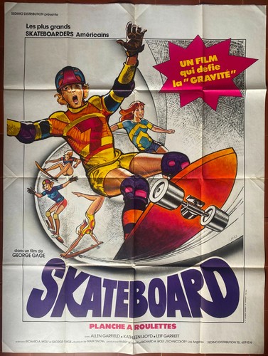 Affiche skateboard george gage - affiche,