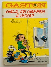 GASTON LAGAFFE #R1 - Gala de gaffes à gogo - 1973 - Dos rond