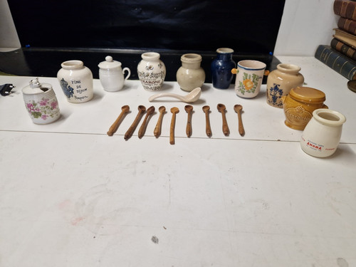 Lots ancien pot - ancien,