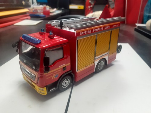 Camion man pompier modifié - man,