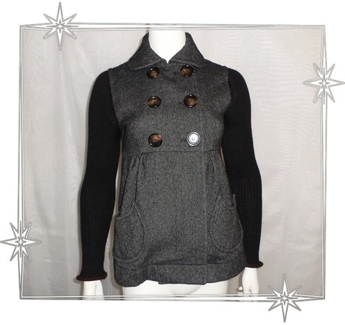 Manteau court gris - court,