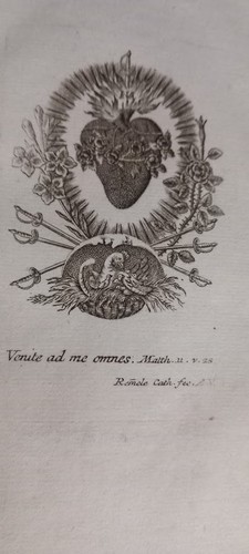 Gravure ancienne xviiiè - du,