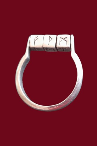 Bague runes originale modèle - bague,