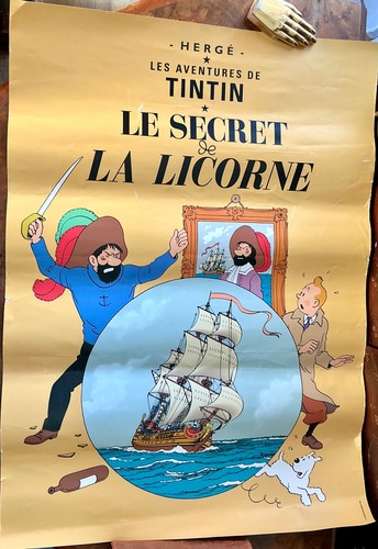 Affiche tintin secret la - le,