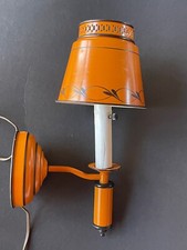 RARE! Vintage TOLE *ORANGE