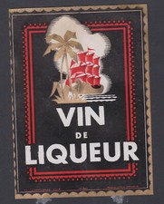 Ancienne étiquette  Alcool