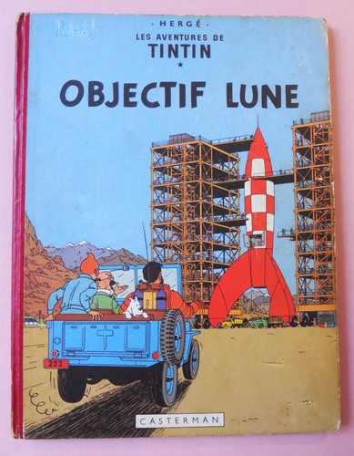 Tintin objectif lune - «,