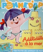 pomme d'api n°582 2014 Adélidéo à la mer / contient le poster