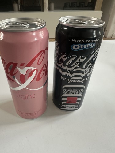 Coca cola lot 2 - 2, canettes