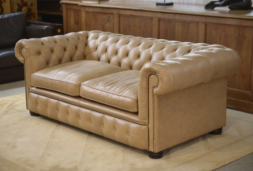 Canapé chesterfield cuir - canapé,