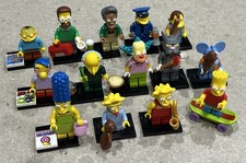 LOT MINI FIGURINES LEGO COMPLÈTES SIMPSON SÉRIE 1