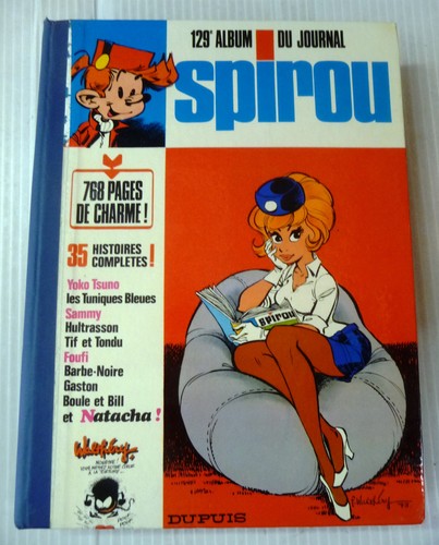 Recueil album spirou 129 - recueil,