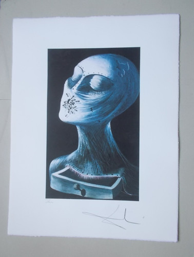 Lithographie salvador dali - lithographie,,