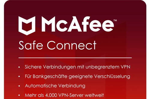 Mcafee safe connect - connect, 1
