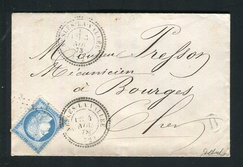 Rare lettre nesles la - nesles,