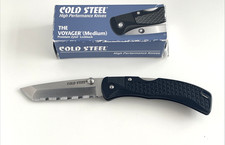 Cold Steel 34MTS Voyager Medium Tanto Folding Knife Integral Clip Japan 1995