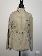 AALTO Womens Winner Windbreaker Beige Linen Viscose