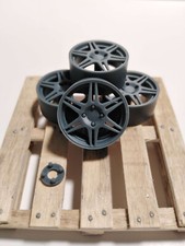 Lot of 4 1/24 1/18 Model Car Wheels (SPEEDLINE 2116)