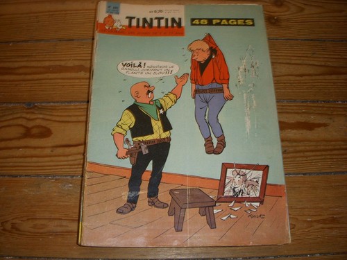 Tintin 605 1960 fusee - tintin,