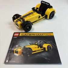 LEGO Ideas Caterham Seven 620R 21307 - Incomplete w/ Manual Missing Box