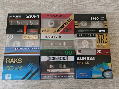 Cassettes audio vintage - 9,