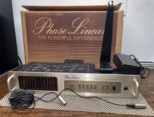 Phase Linear Model 1200 Series II Real Time Analyzer W/ Mic & Stand Original Box