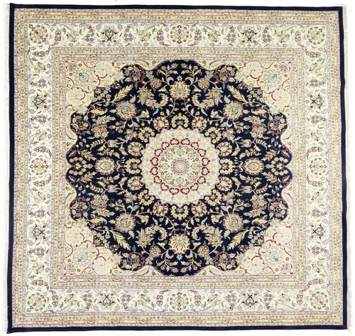 11x11 floral indo nain - floral, indo-nain
