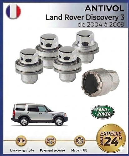 Ecrous antivol roues - ecrous, land