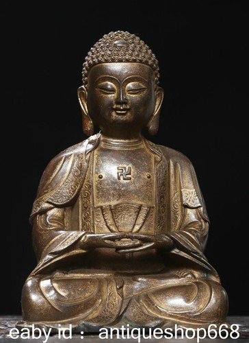 Vieille chine bronze or - bronze,