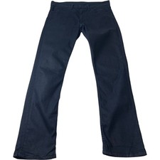 Levi's 511 Slim Fit Jeans Dark Blue Denim Re Dyed Casual Mens W32 L32