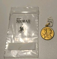  MEDAILLE les Amoureux de Peynet gold plaque murat 