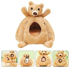 Petit hamster cache-cage