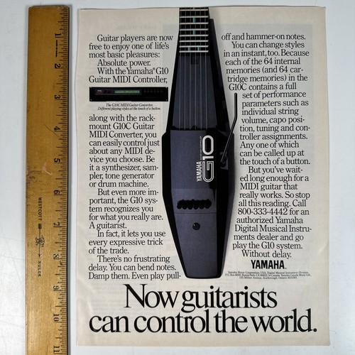 Yamaha g10 guitare - guitare, contrôleur