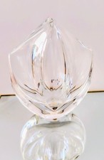 Baccarat Crystal Vase By Artist Rigot