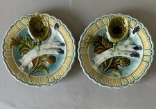 2 Jolies Assiettes à asperges