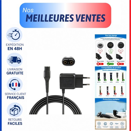 Chargeur rasoir a00390 - chargeur, 4.3v