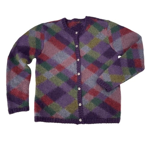Vintage hand knit mohair - vintage,