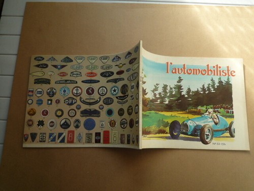 Automobiliste sarolea - l'automobiliste,