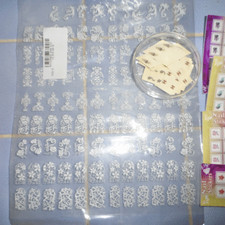 lot de stickers nails art