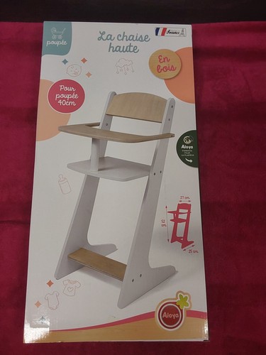 Chaise haute bois - en, pour