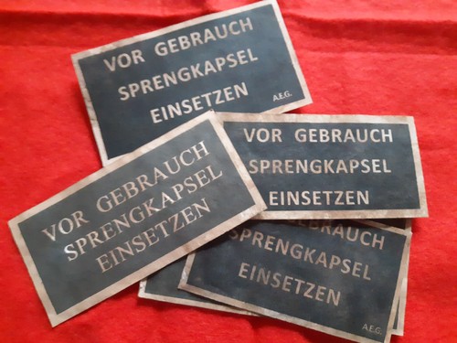 1915 1916 etiquette papier - 1915-1916,