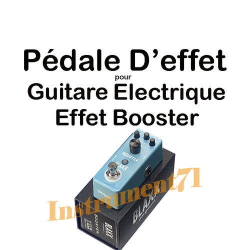Mini pedale effet booster - d'effet,
